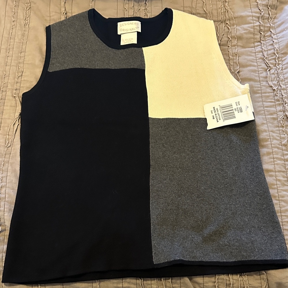 Designers Originals  Sweater - Black, Gray, Cream